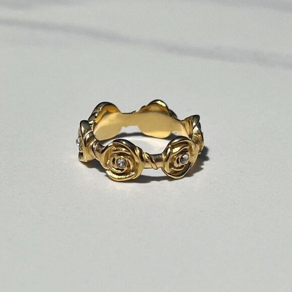 New! “Florentina” Rose Gold Ring - Picture 1 of 2